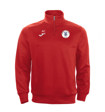 Roundshaw Faraon 1/4 Zip Red