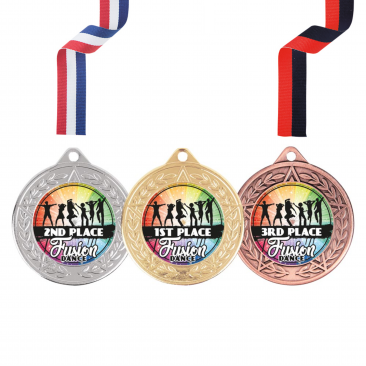50mm Medal and Ribbon